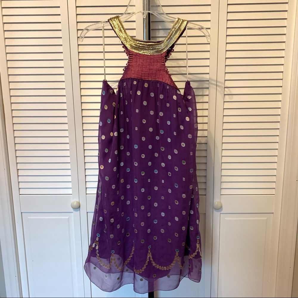 MaxStudio Silk mini dress